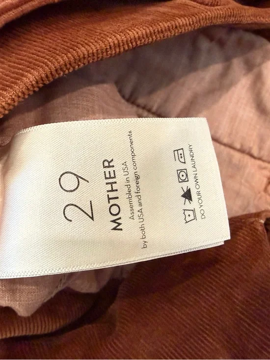 MOTHER High Waisted Wide Leg Cords - Picture 7 of 7